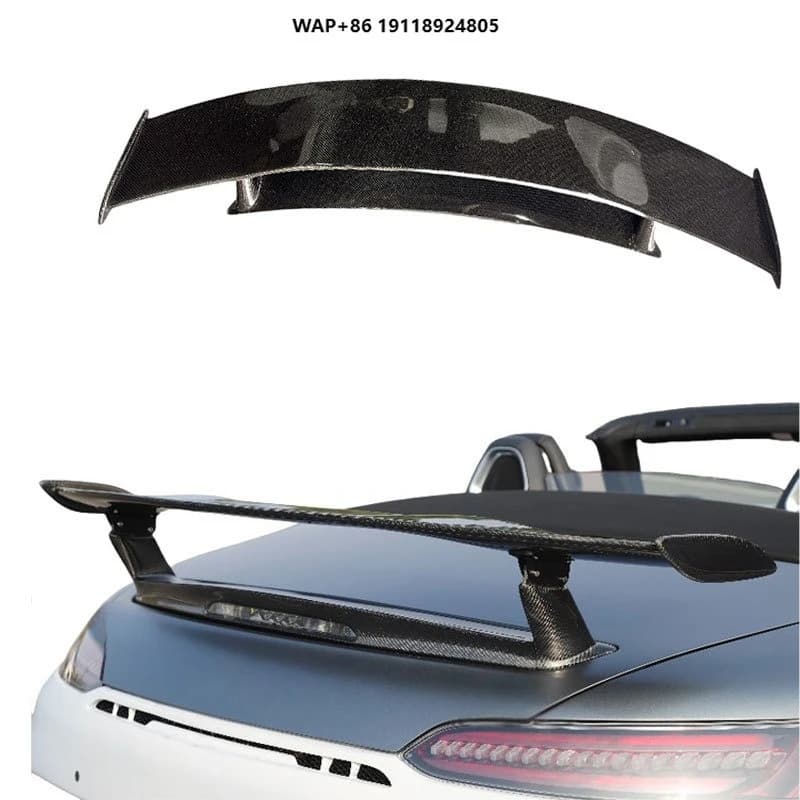 For 2018-2021 Benz AMG GT GTC GTR Convertible Real Carbon Fiber Rear Spoiler Wing