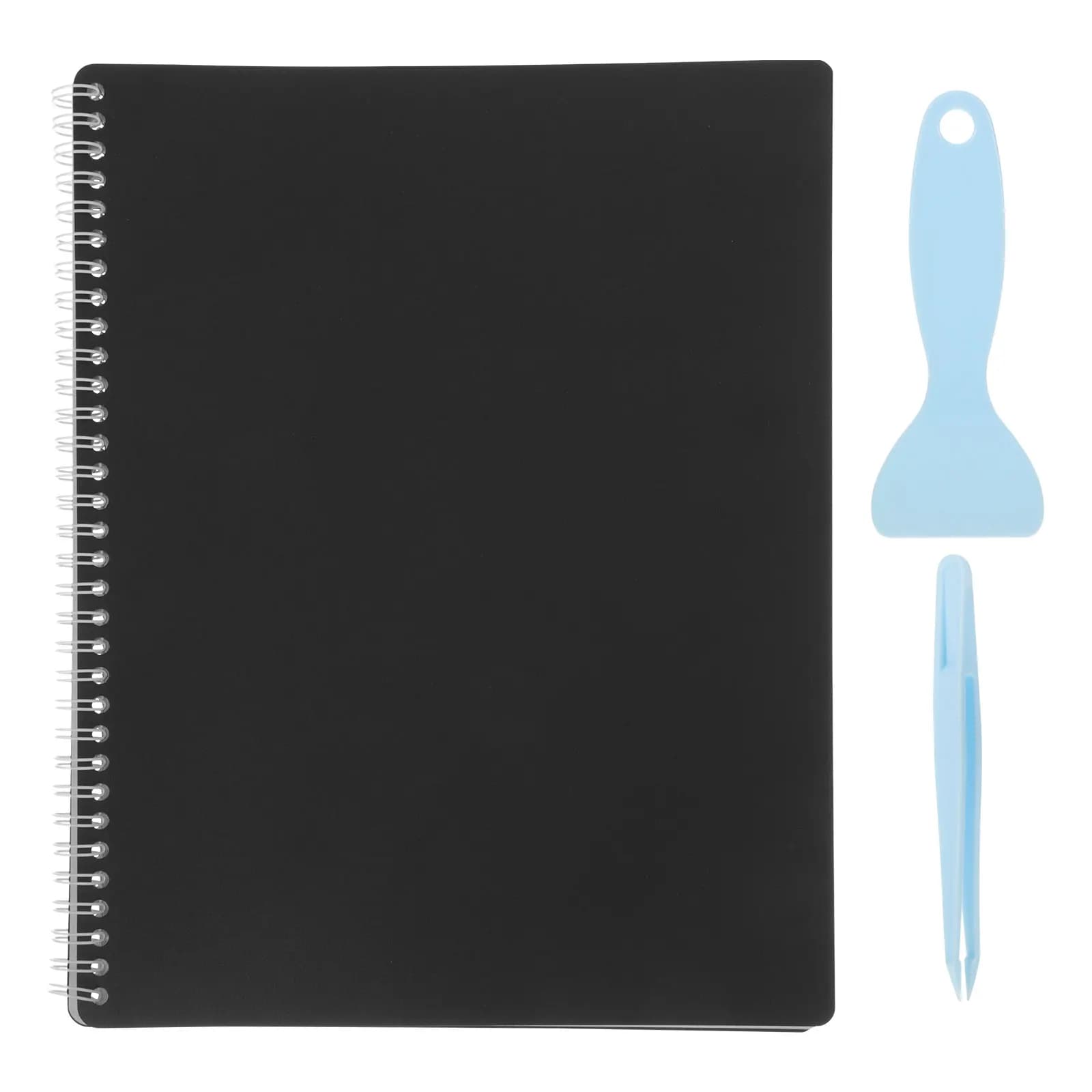 Reusable Sticker Book Collection Album Set Sticker Organizer Notebook With Tools Blank Sticker Storage Book For Kids And Adults