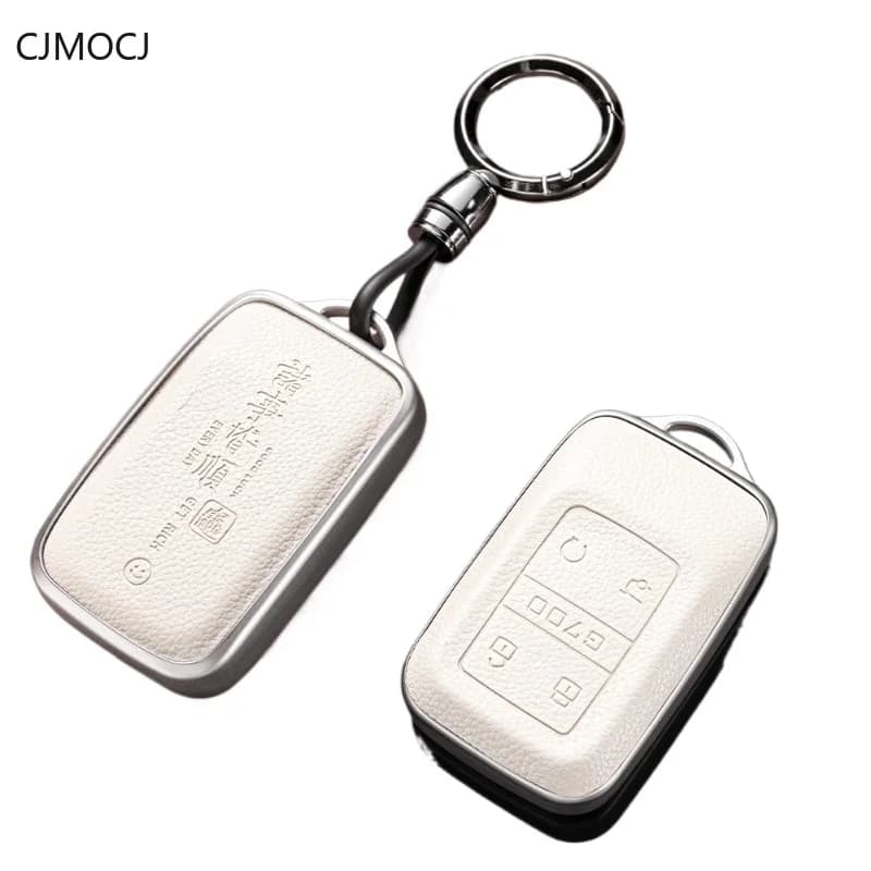 TPU Key Fob Cover for 2025 JETOUR G700, Soft Protective Case Shell with Keybag, Anti-Scratch & Shockproof