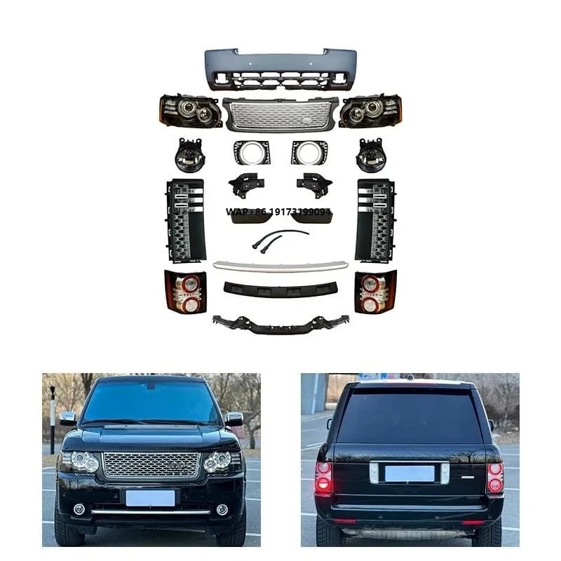 2002-2009 Car Modification Upgrade 2012 Original Model Front and Rear Bumper Body Kit for Executive