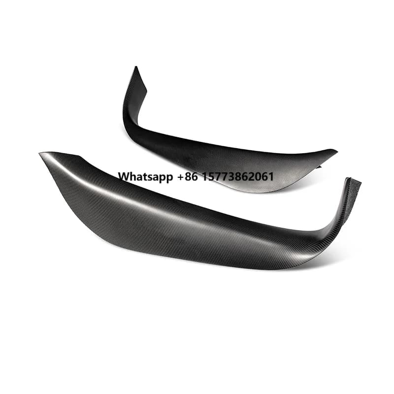 Upgrade 600LT Style Dry Carbon Fiber Car Parts Door Sills for Mclaren 570S 540C 570GT 2015-2018 Carbon Door Sill Trim