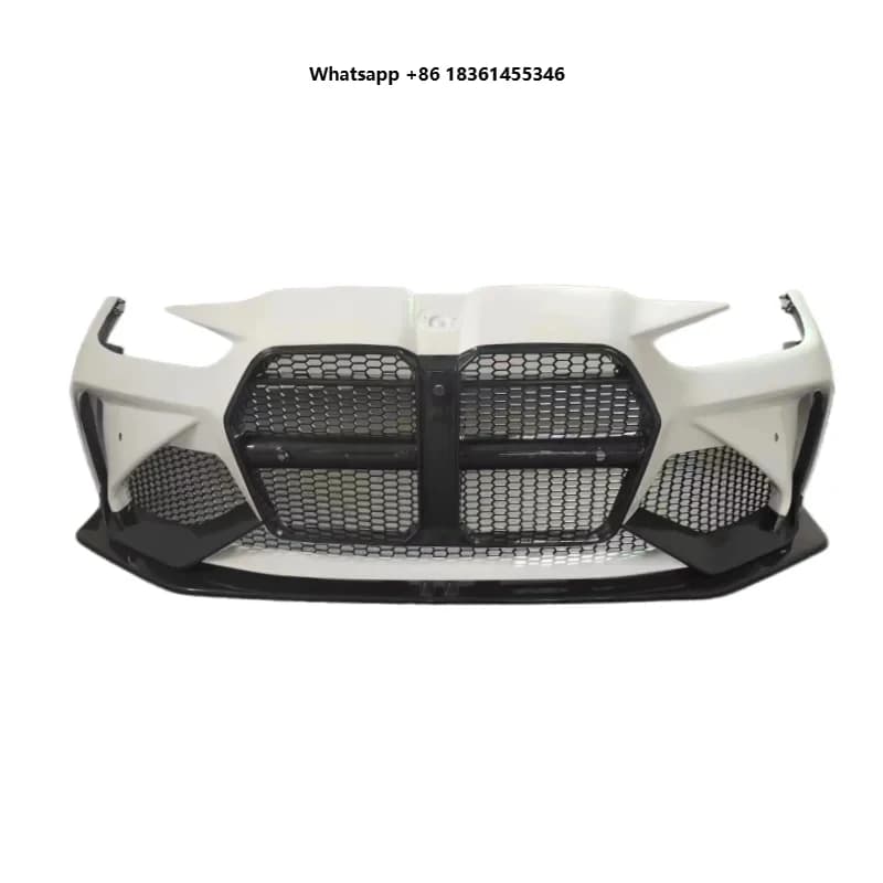 For Front Bumper Rear Diffuser Side Skirt Spoiler High Quality Semi Dry Carbon Fiber Body Kit