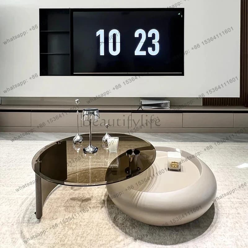 LSLuxury Living Room Coffee Table Modern Design Italy Space Saving Coffee Table Small Home Salontafel Woomkamer Designer Furnitu