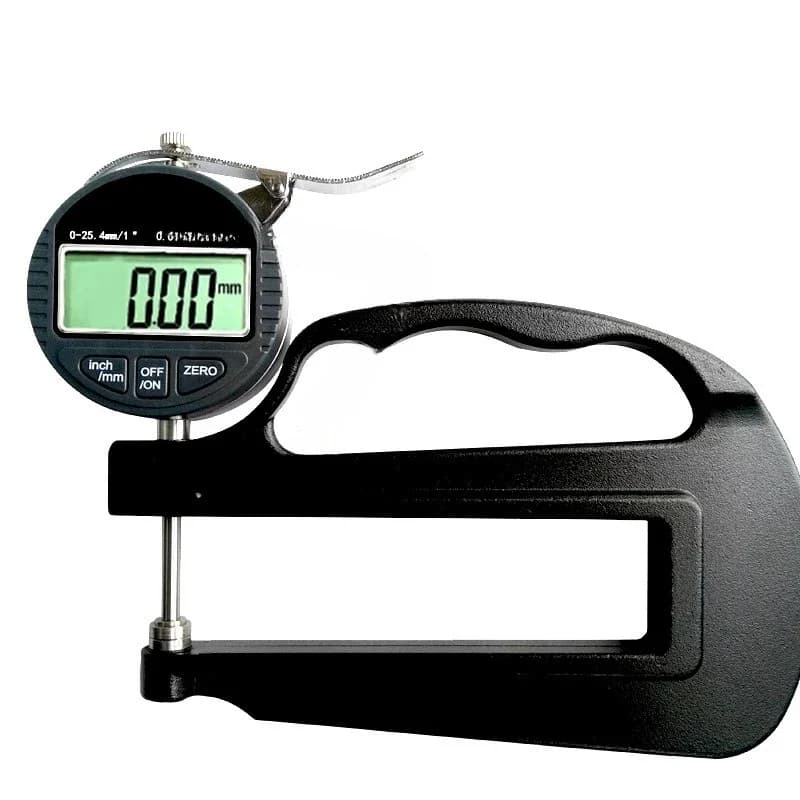 Digital display thickness gauge foam sponge lens paper sheet leather fabric thickness test instrument