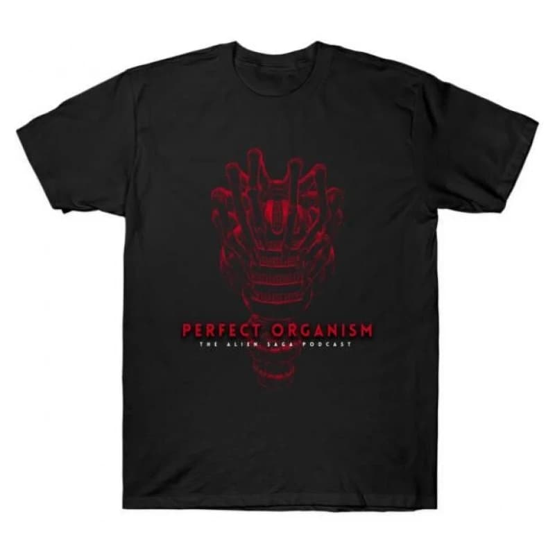 Perfect Organism Podcast Logo (Romulus) Xenomorp Horror Movie Weyland Sci-Fic Alien Gift T-Shirt 100% cotton Graphic clothes