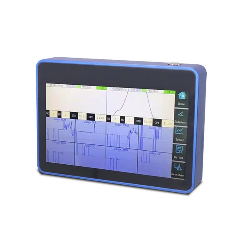 Terminal machine pressure management detection system, single/dual channel crimp monitor, pressure detection equipment