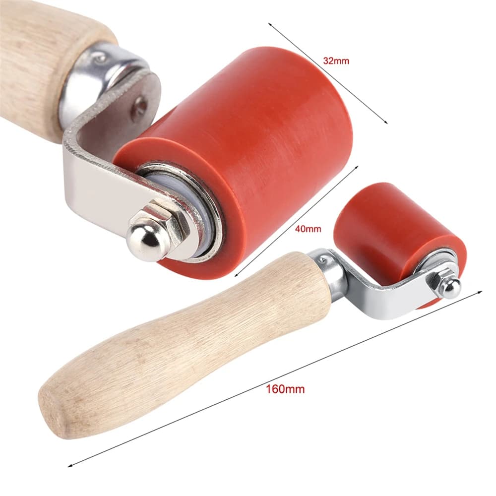 Silicone Hand Welding Roller 40mm High Temperature Resistant Seam Hand Pressure Roller Roofing PVC Welding Tool