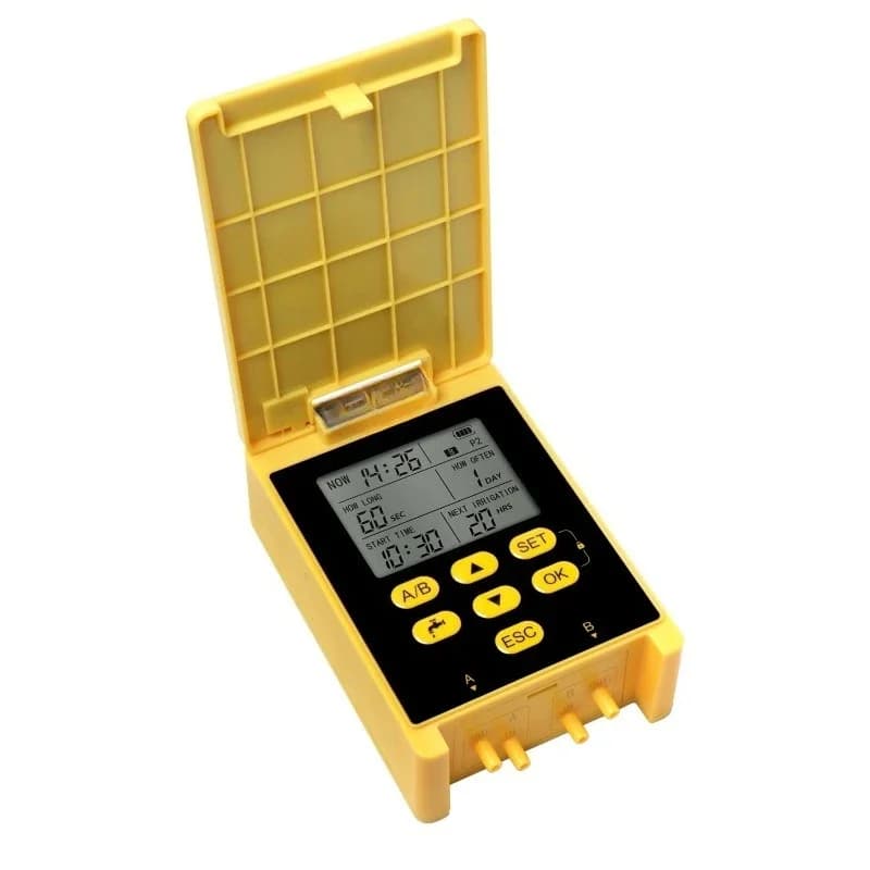 Rain induction solar double pump automatic watering device drip irrigation system watering artifact