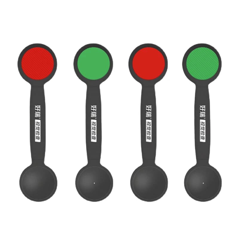 1 Pcs - Handheld Black Occluder with Red/Green Maddox Rod Cover-Uncover Test & Phoria Assessment Tool for Optometry