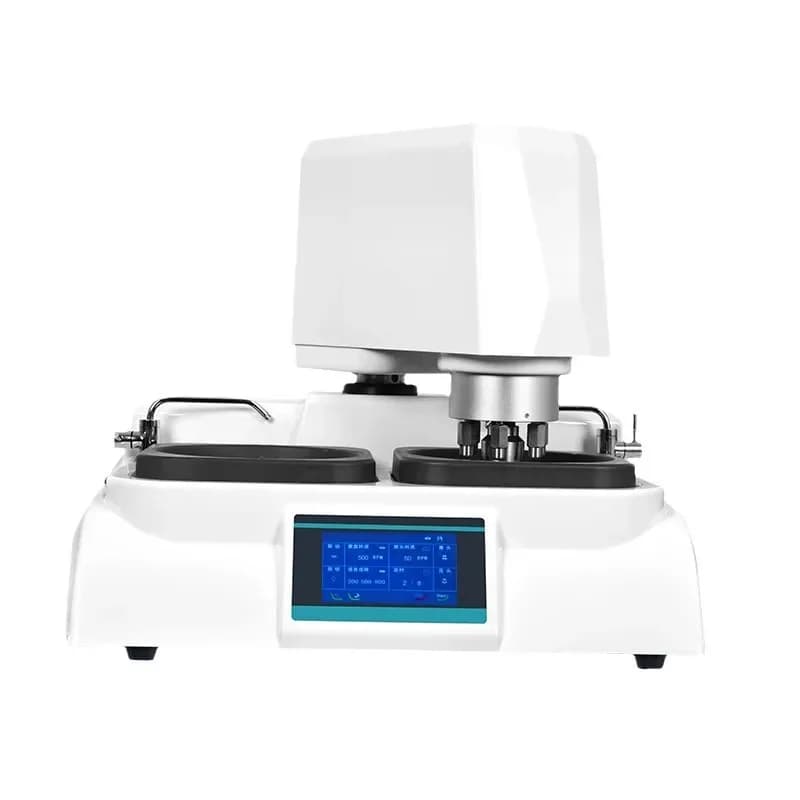 Metallographic grinding and polishing machine Sample pre-grinding machine Double disc polishing machine