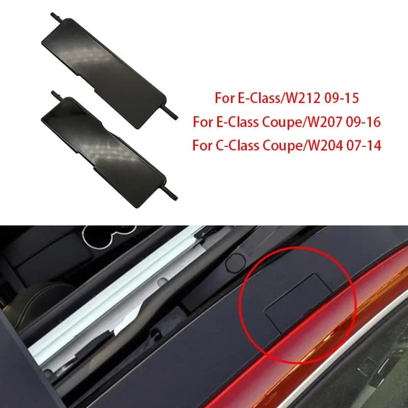 Car Roof Rail Molding Trim Roof Luggage Rack Cover Plate For Mercedes Benz E C Class Coupe  W207 W212 W204  C200 E260 E300