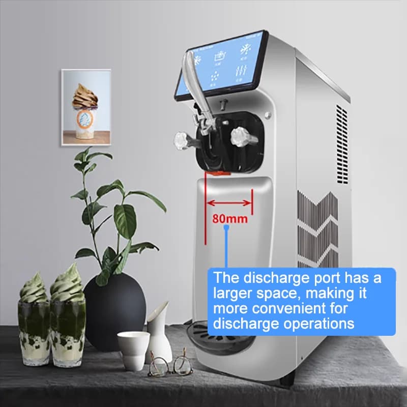 2025 NEW  Easy to Operate Commercial Soft Serve Ice Cream Machine Machinery Ice-cream Ice Cream Machine