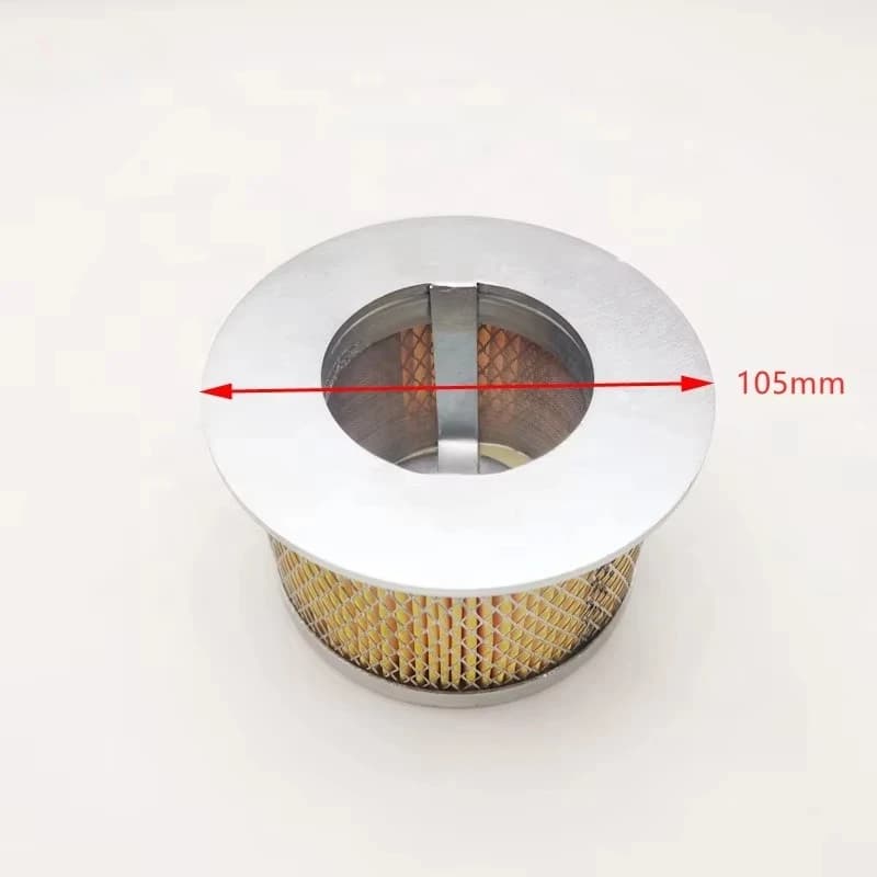 Suction filter for three edges of refrigeration compressor