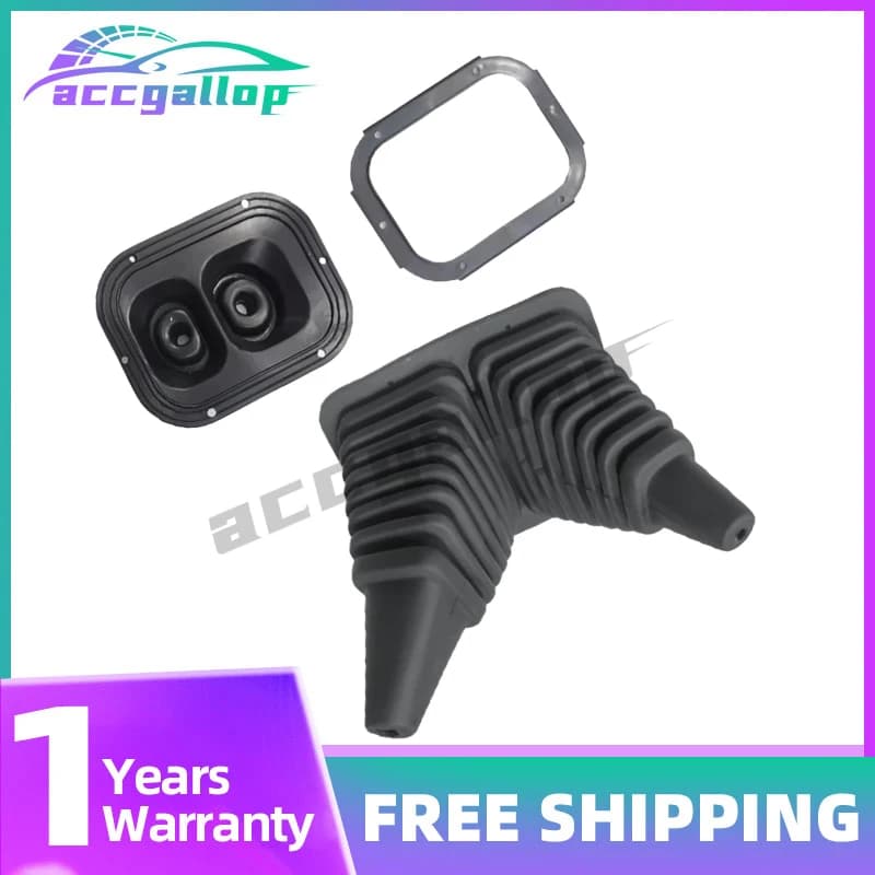 Car Styling 3PCS Gear Shift Lever Knob Inner Outer Dust Cover Frame Fit for Mitsubishi Pajero Montero Shogun MK2 V31 V32 V33