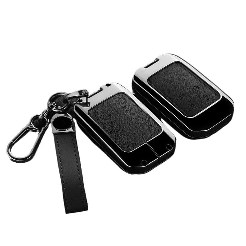Premium Zinc Alloy Key Cover Case for Mazda EZ-60/EZ-6 (2025) - Protective Key Fob Shell Key Bag Chain