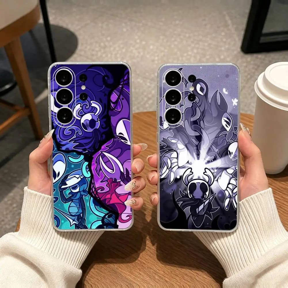 Game H-Hollow K-Knight Silksong  gift Phone Case Transparent Silicone Soft For Samsung S25,S24,S21,S22,S23,S30,Ultra,S20,Plus,Fe
