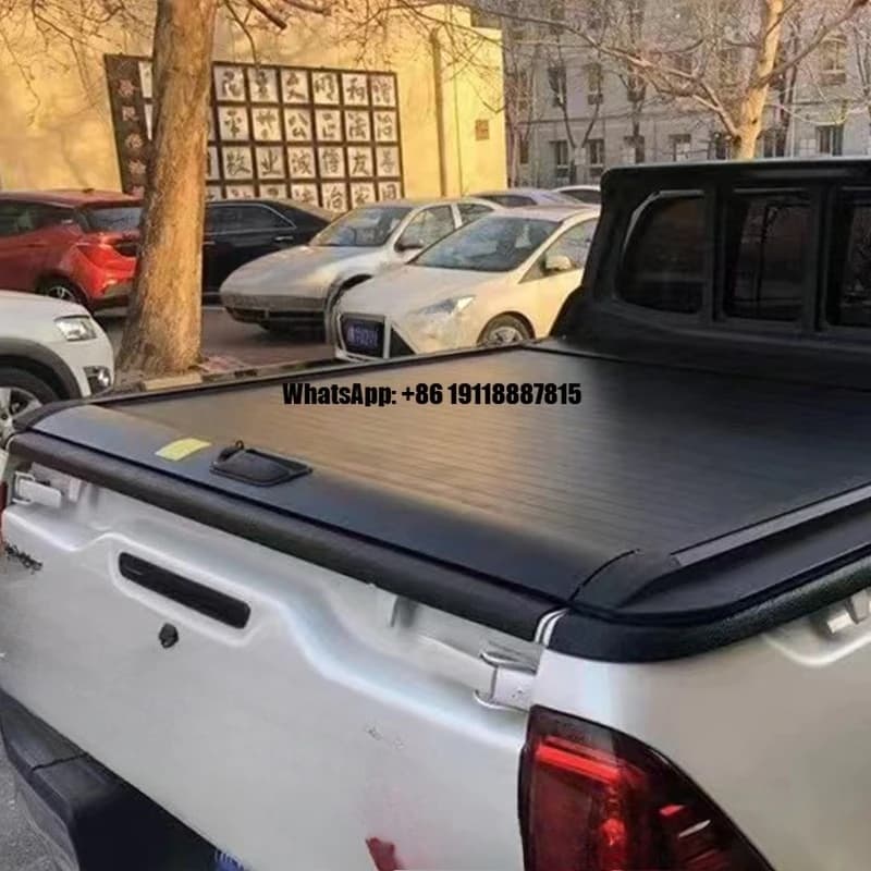 Water Resistant Truck Parts Aluminum Rear Bed Cover for PICK up for NISSAN TITAN XD NAVARA RICH Hilux