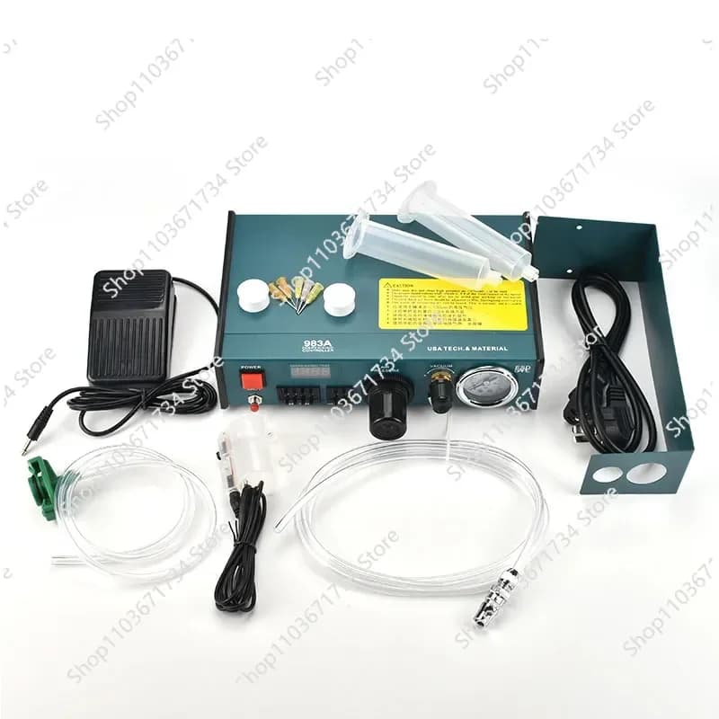 Automatic Glue Dispenser Manual Glue Injection Silicone AB UV Semi-automatic Precision Glue Filling Machine
