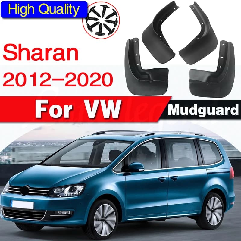 Mud flaps for Volkswagen VW Sharan mudguards Fenders Mud Flap Splash guards Car Fender accessories auto stylint Front Rear 4PCS