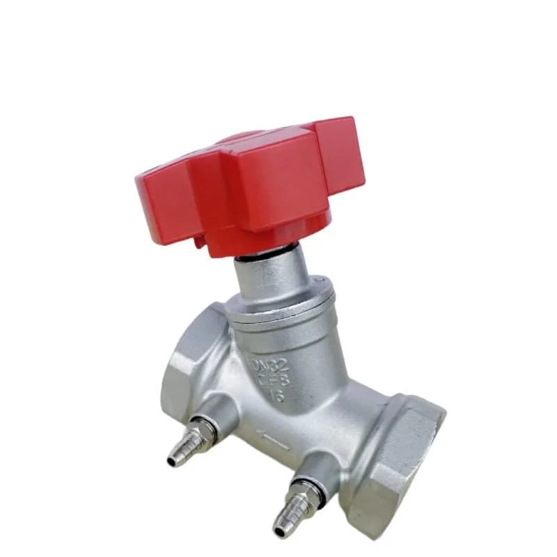 304 stainless steel balance valve thread buckle handwheel switch balance valve SP15F-16P constant pressure water switch valve 25