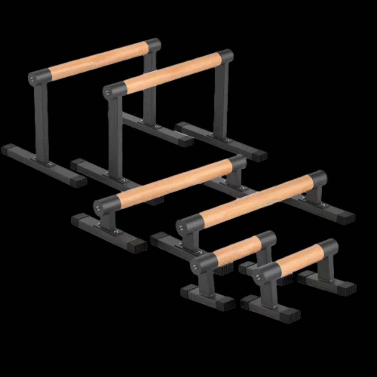 Dip Push up Bar Push up Stand Birch Wooden Handle Calisthenics Parallettes Strength Push up Bar Stand Wooden Parallettes