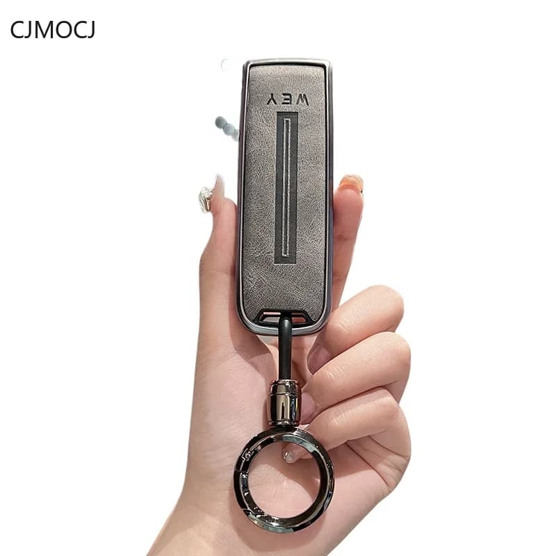 Premium TPU Key Cover Case for WEY VV5 / Mocha / VV7 / Latte / VV6 (2024) - Protective Key Fob Shell Keychain