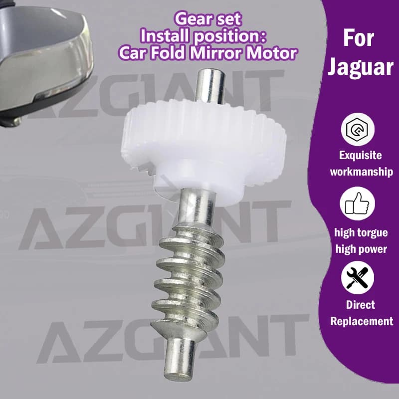 AZGIANT Car Rearview mirror foldinner motor gear For Jaguar XF X260 MK2/X760 X760MY/F-PACE X761/F-TYPE Coupe X152/E-PACE X540