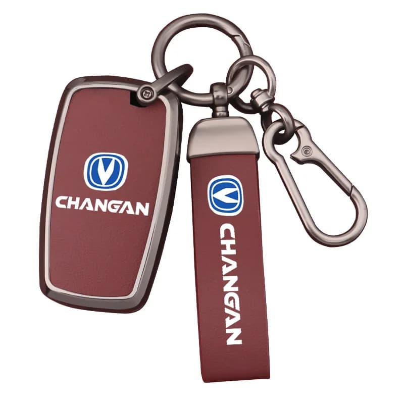 Premium Zinc Alloy Key Cover Case for Changan Deepal SL03/CS75 Plus/CS55/Eado/CS35/Oshan X5/X7 - Protective Key Fob Shell