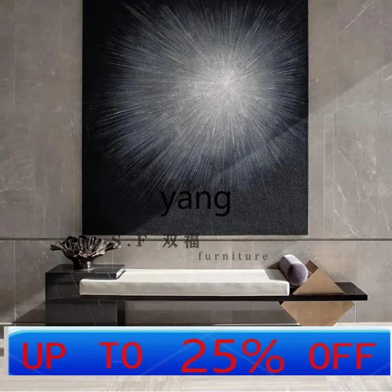 LH  light luxury living room sofa stool foyer cloakroom shoe changing stool