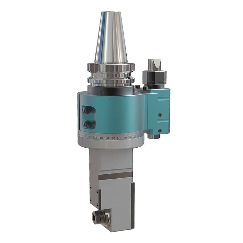 Right Angle Milling Head Universal 360 Degree Rotation Angle Head BT40 Drilling Machine for CNC