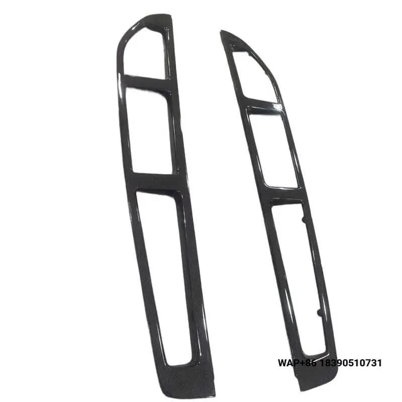 Engine Cover Cooling Port for 2007 F430 F430 Spider 2007 Convertible Sports Cooling Cover (Pair) CF Carbon Fiber Plain Weave