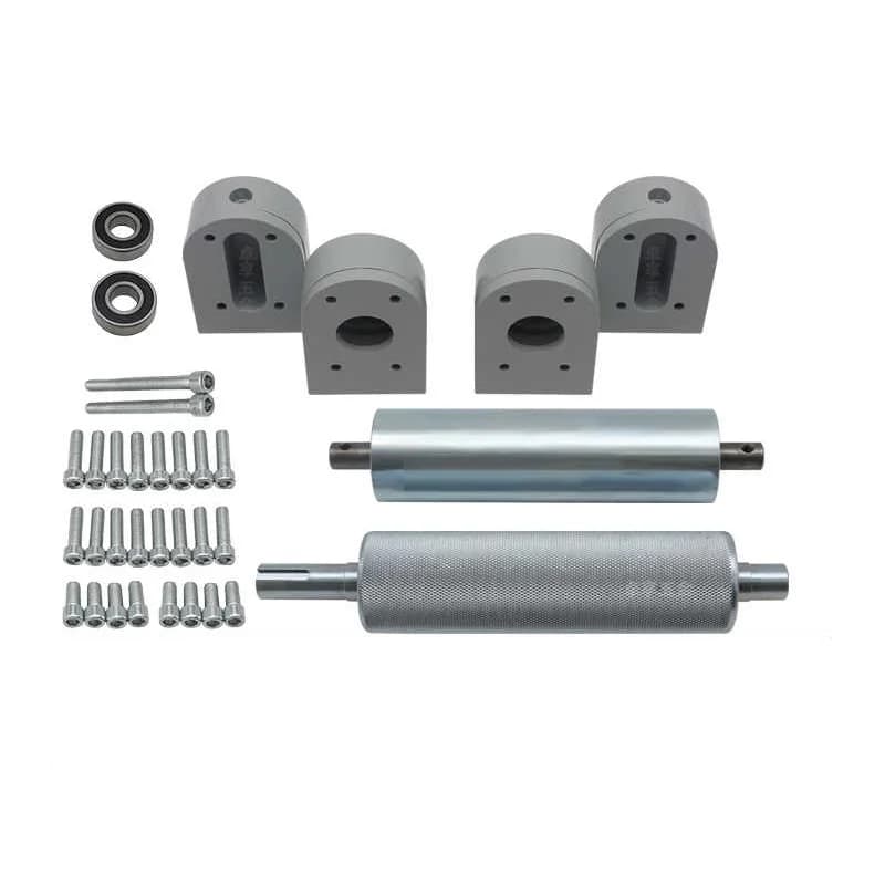3060 Aluminum Seat Conveyor Head Roller Tail Fixed Assembly Line Accessories Master Slave Tail Material Handling Equipment Parts