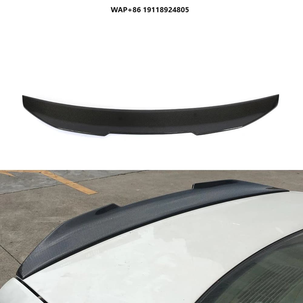 Carbon Fiber Rear Spoiler for B-MW 5 Series E39 525i 528i 530i 540i 4 Door 1996-2003