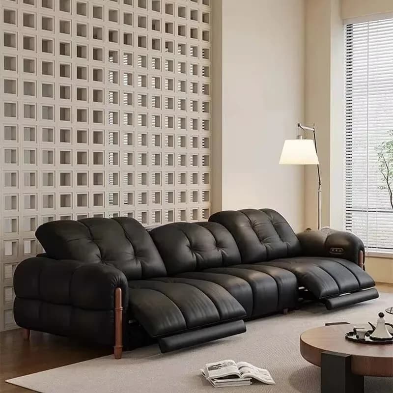 Design Waterproof Electric Sofa Loveseat Full Size Apartments Sleeper Couch Oversized Modern Relax Divano Soggiorno Furniture