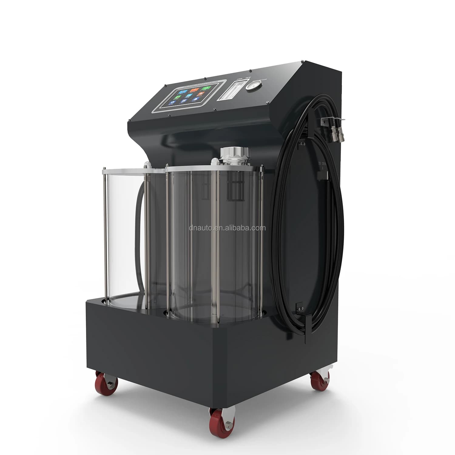 Smart Automatic ATF Changer Machine with Touch Screen, Front Window Oil Tank, Intelligent Inlet & Outlet Hose Recognition