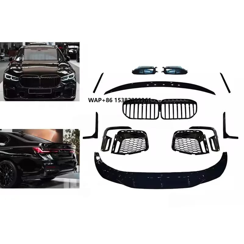 Upgrade Facelift 7s G12 Black Warrior-Style Bodykit Exterior Modification Parts for 7 Series G11/G12 New Condition