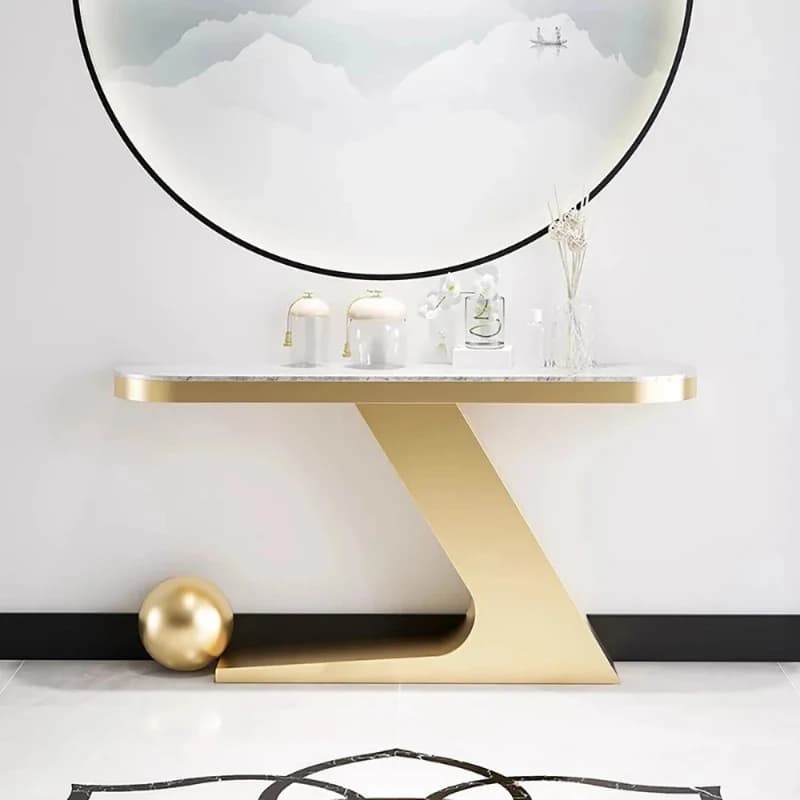 Trendy Luxury Corner Table Beauty Elegant Nordic Unique Console Tables Delicacy Unique Mesa Esquinera De Sala Home Furniture