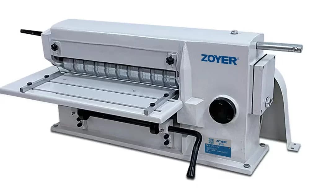 ZY-FT50 Leather Slitting Machine Belt Opener EVA Rubber Slitter Machine Round Knife Cutting Machine