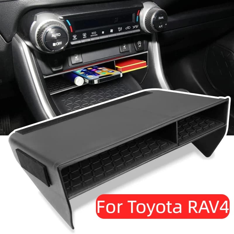 Center Console Storage Box Organizer Tray Secondary Storage Center Console Organizer For Toyota RAV4 2023 2022 2021 2020 2019
