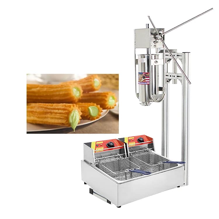 Food Shop Use High Effciency Churros Machine Maker Machine to Make Churros Stuffed Churro Maker Machine Parts