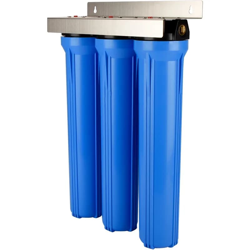 20" Big Blue PP Sediment Pre-Filter Housing Single/Dual/Triple Stage for Commercial Water