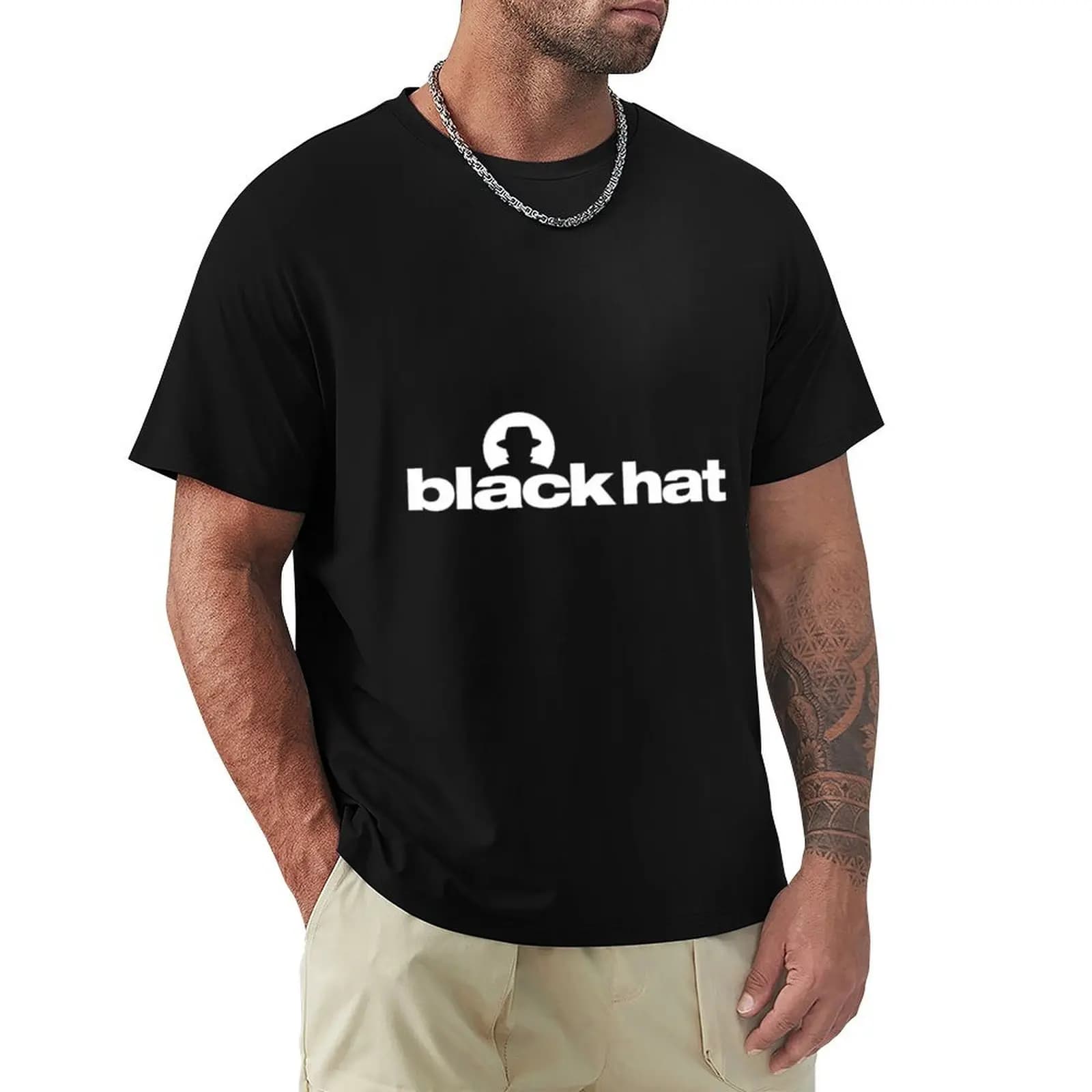 blackhat T-Shirt football t shirt anime outfits for men