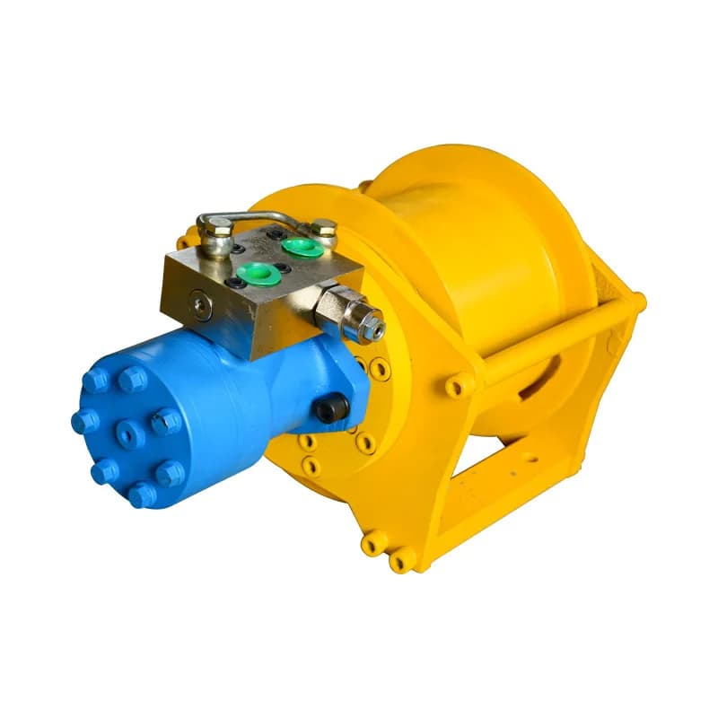 Hydraulic winch Crane parts Lifting equipment Small winch