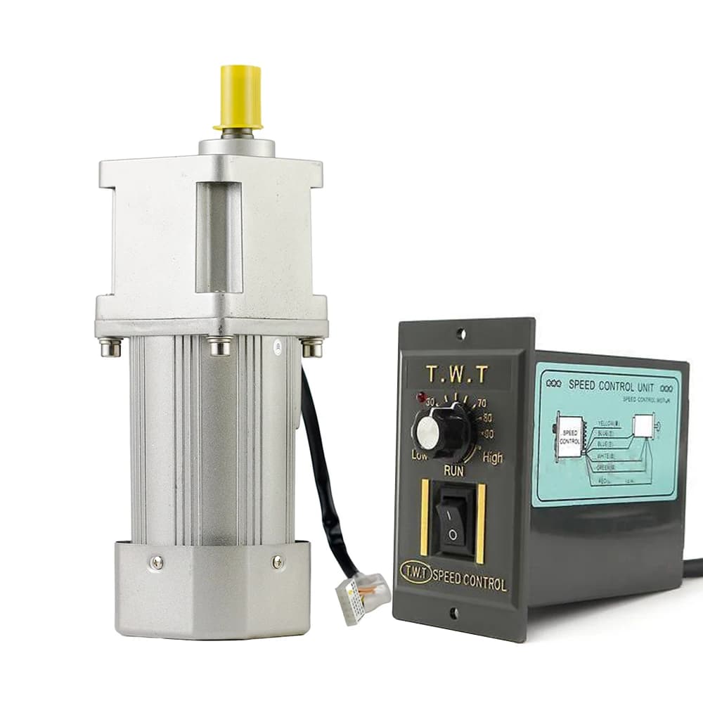 60W 70rpm 7.3Nm Three Phase 380V AC Induction Variable Gear Motor with Gearbox