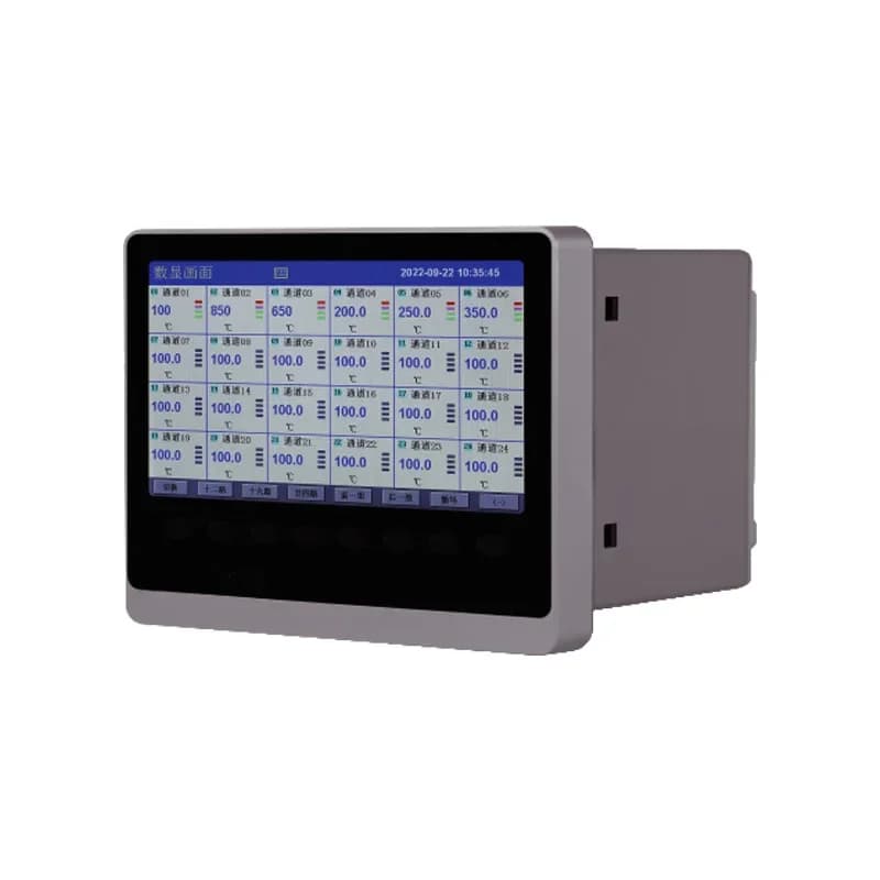 Data Logger HPT-M Industrial Grade 48-way data collection Paperless Logger Voltage Data Meter