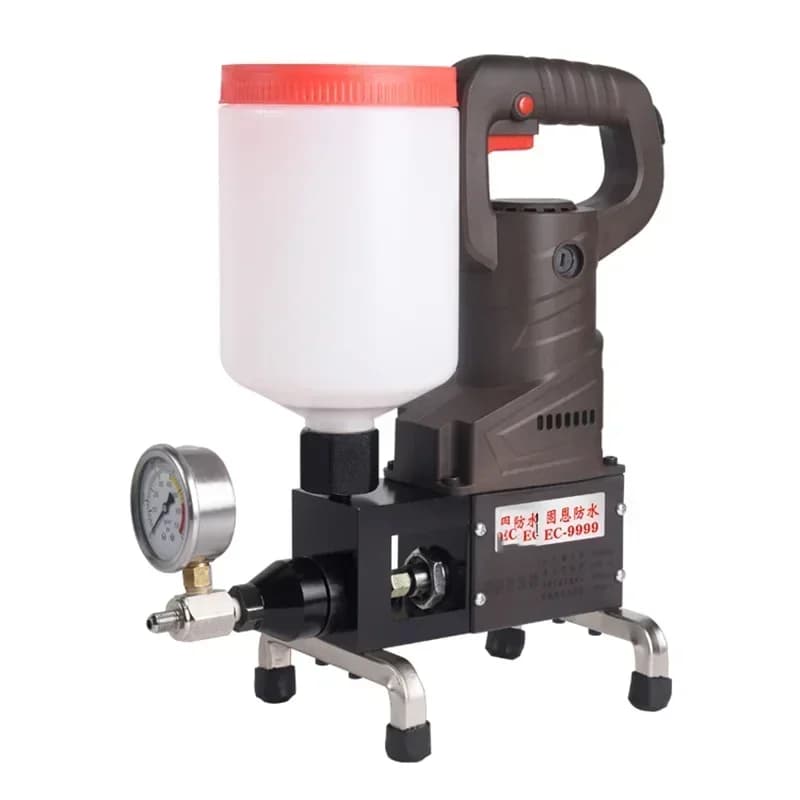 High Pressure Epoxy Grouting Machine 220V/1100W Epoxy/Polyurethane Foam Injection Pump Crack Repair and Plugging Machine
