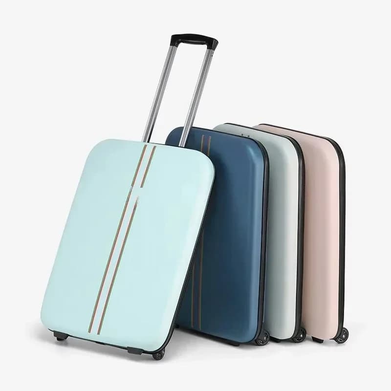 Luxury foldable tie rod bag new design computer luggage set