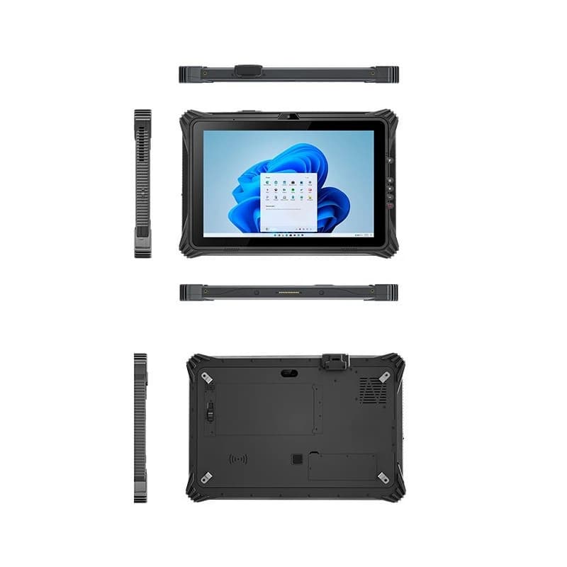 10-Inch reinforced three-proof computer, handheld industrial tablet scan code fingerprint NFC anti-drop tablet