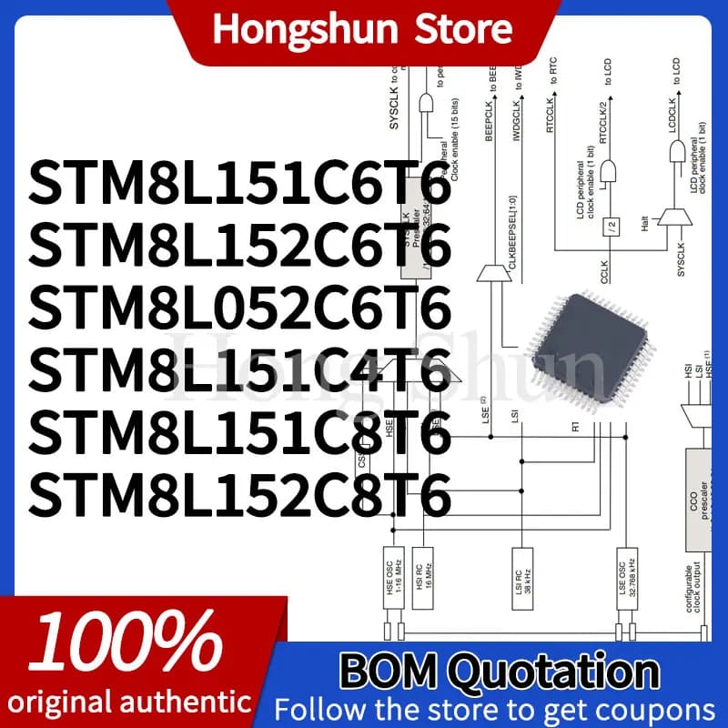 Phone case STM8L152C8T6 STM8L052C6T6  STM8L151C8T6 STM8L151C4T6 STM8L152C6T6 STM8L151C6T6 Phone case