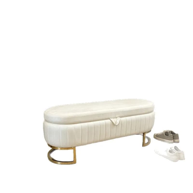 Simple wind home change shoe stool storage clothing store bench long storage sofa